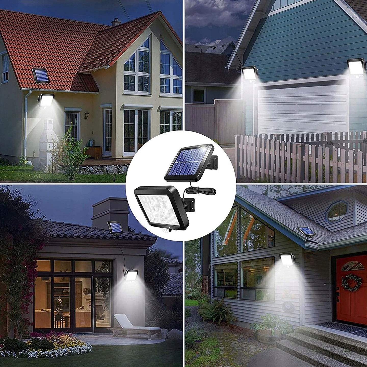 HALOGEN LAMPA LED SOLARNA PANEL Z CZUJNIKIEM RUCHU Informacje dodatkowe czujnik ruchu
