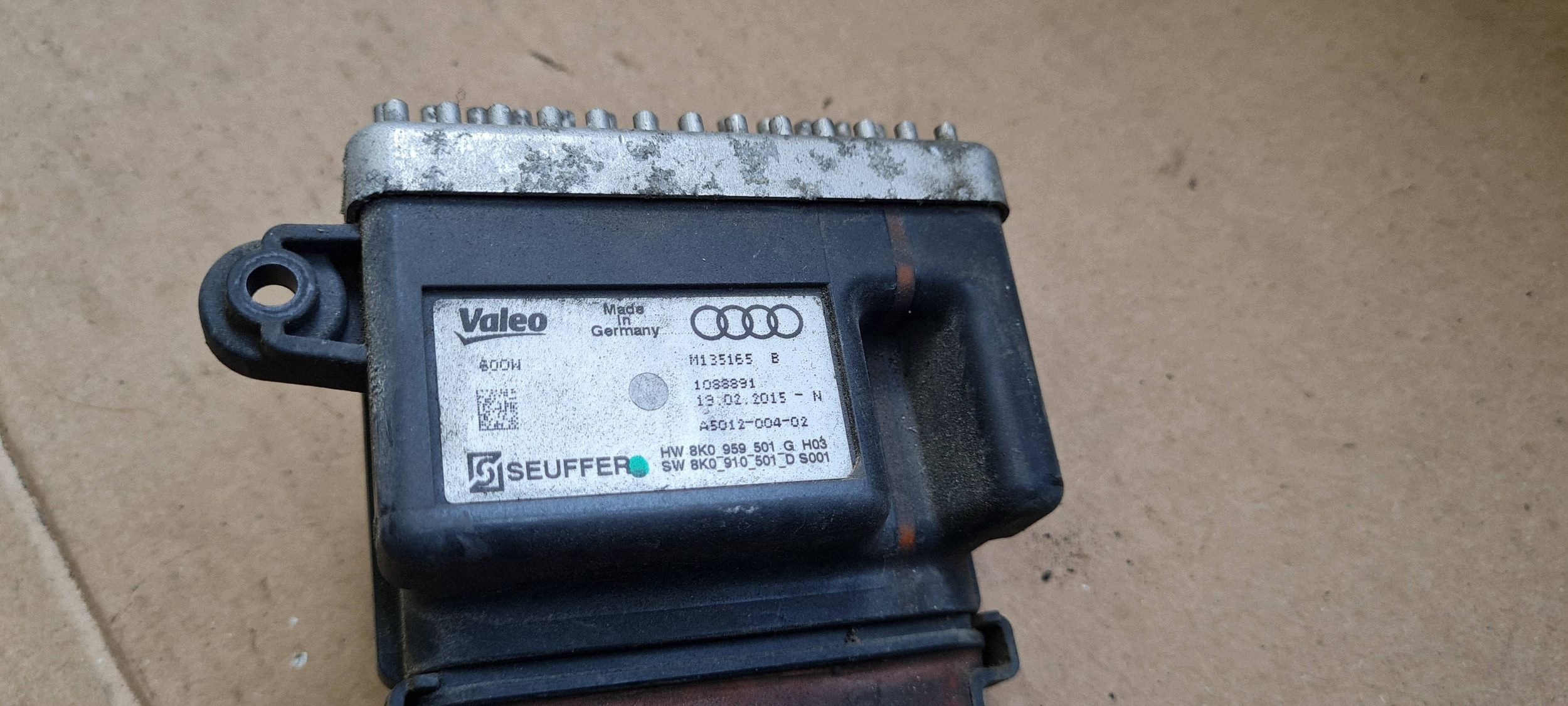 A6 C7 4G LIFT modulo Centralina VENTOLA 8K0910501D 8K0910501G A4 B8 A5
