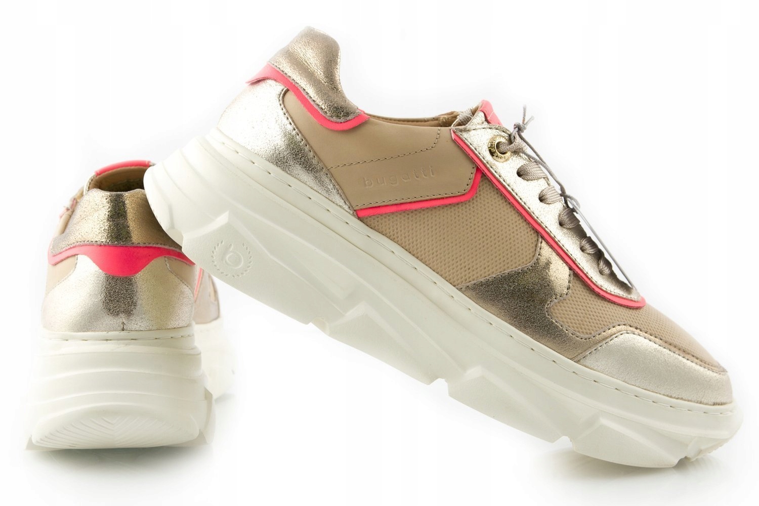 

Buty Bugatti damskie sneakersy oryginalne r. 38