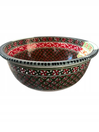 Orientální Keramické Umyvadlo Dřez @maroko@@ruční Práce@@orient@ @vintage@