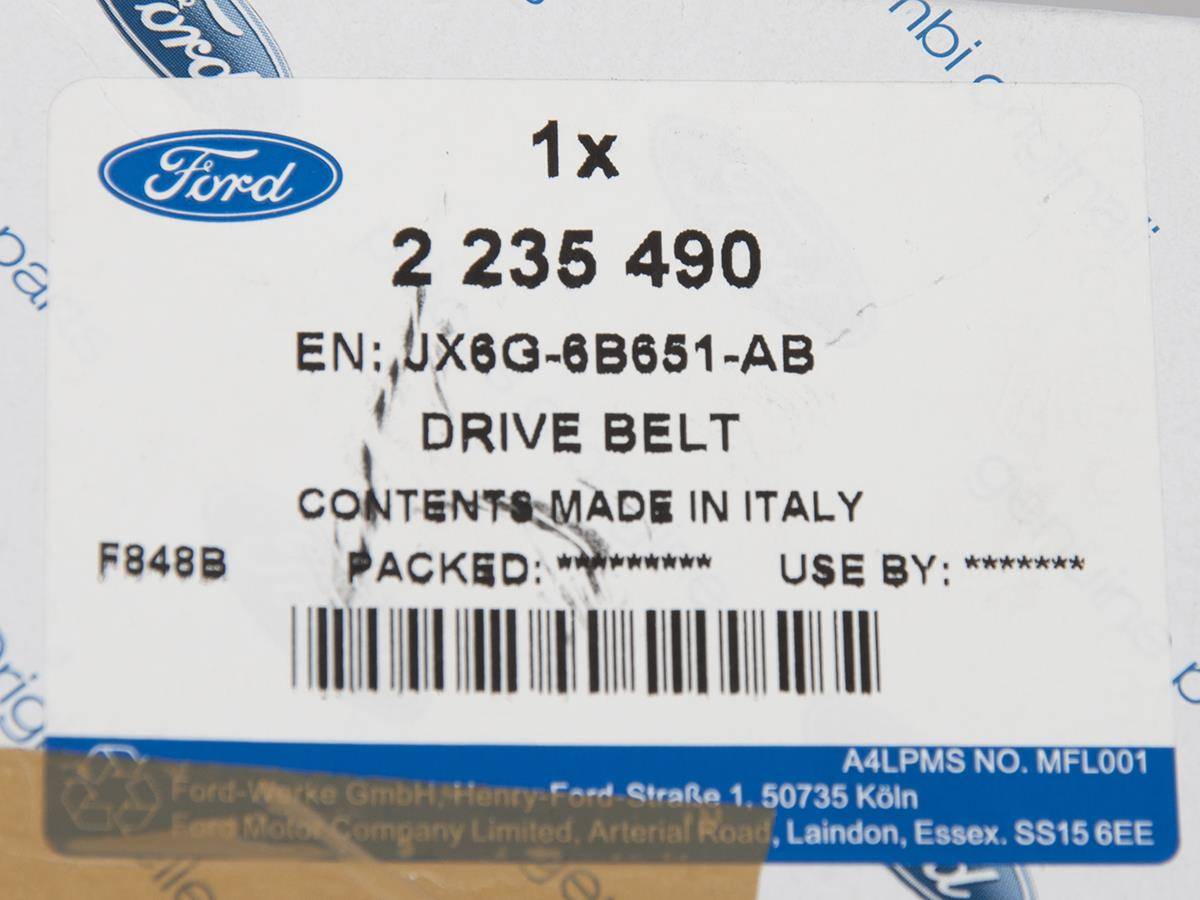 PASEK POMPY OLEJOWEJ 1.0 EB FOCUS 18- AUTOMAT 8F24 Typ silnika Benzyna