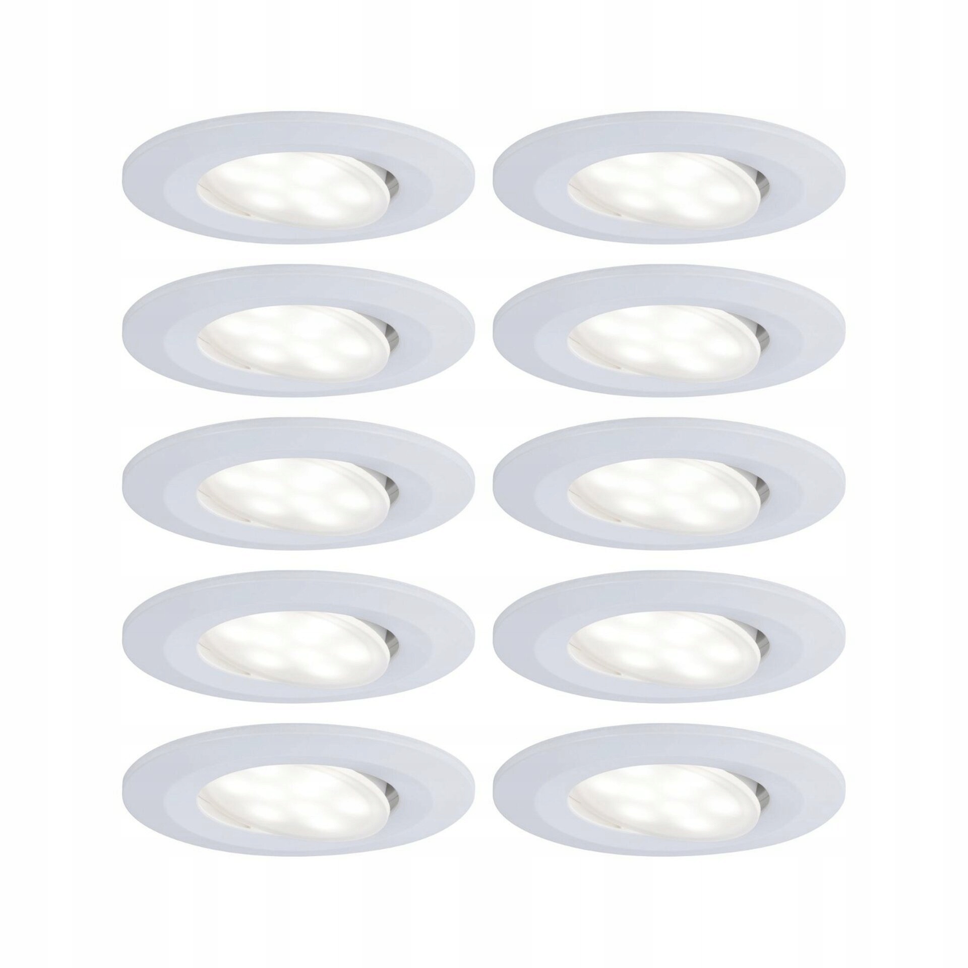 Paulmann Calla Led vestavné svítidlo 10x6W výklopné IP65 bílá mat