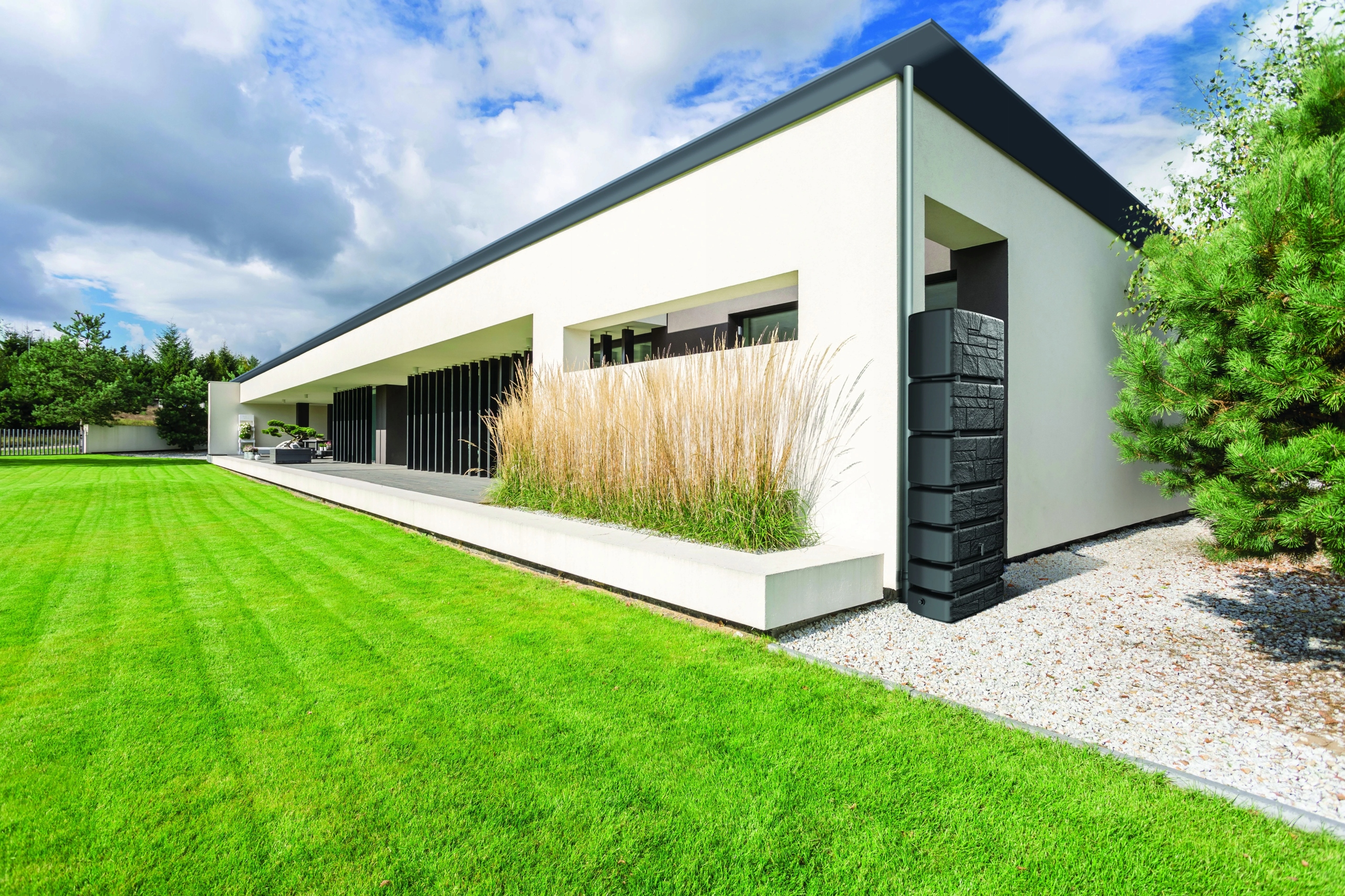 Zbiornik na deszczówkę TOWER STONE IDTST350 | Antracyt — 18