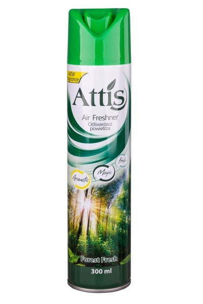 ATTIS odświeżacz powietrza 300ml FOREST FRESH GOLD DROP
