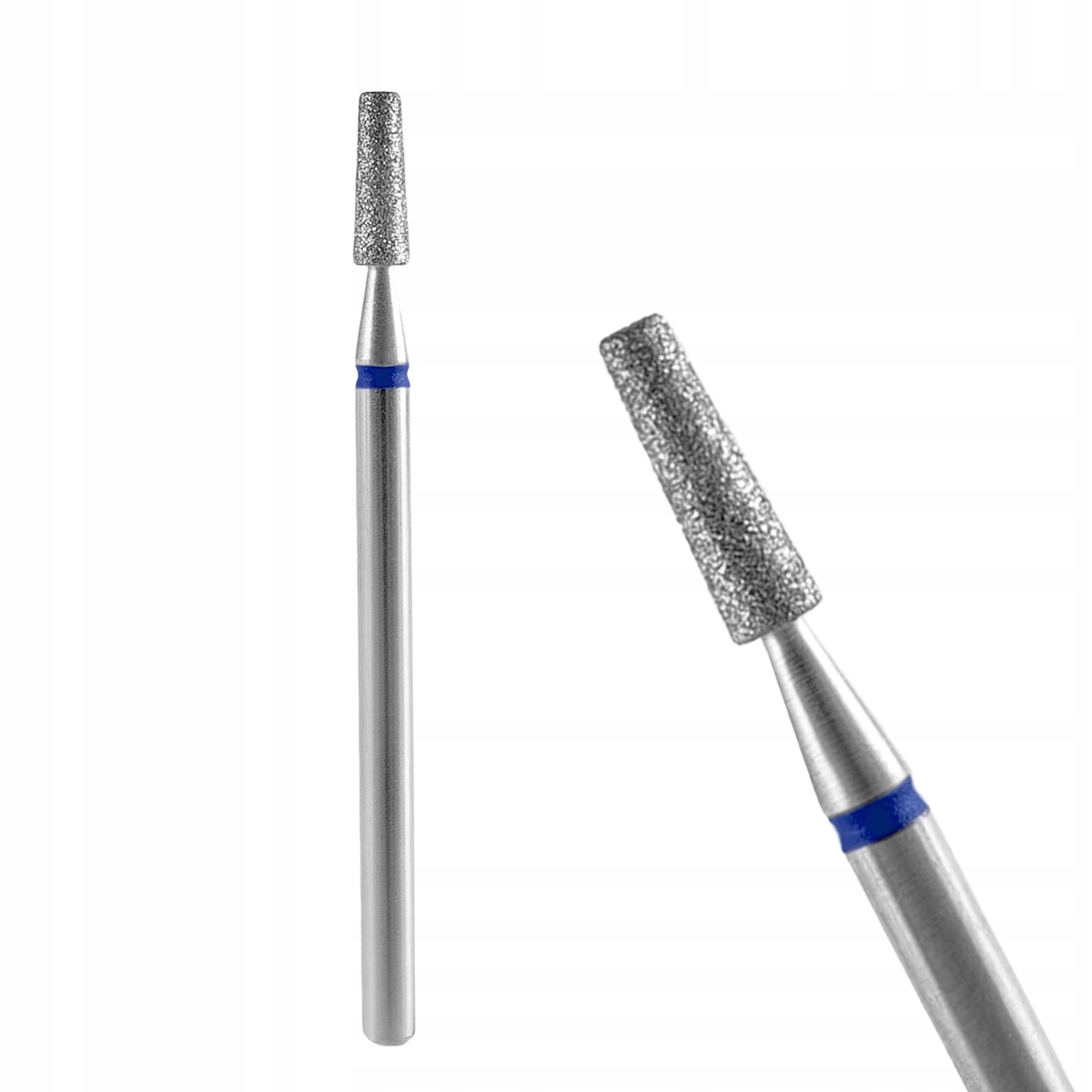 Staleks FREZ DIAMENTOWY do skórek STOŻEK ścięty 2,5 mm FA70B025/8 niebieski