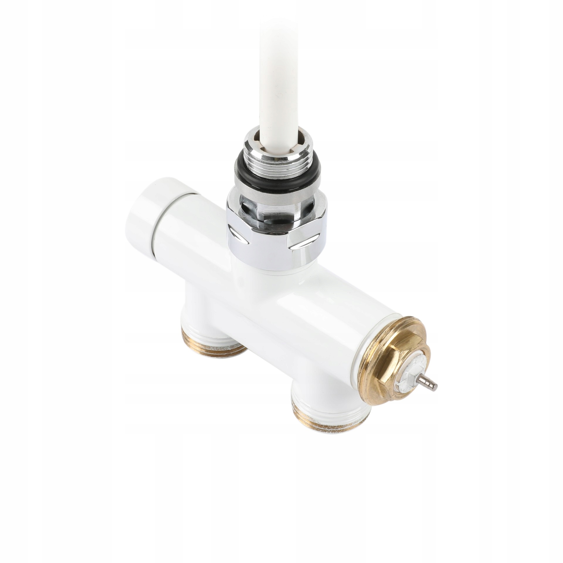 4-cestný termostat. jednoduchý ventil 50 Biely Poletti