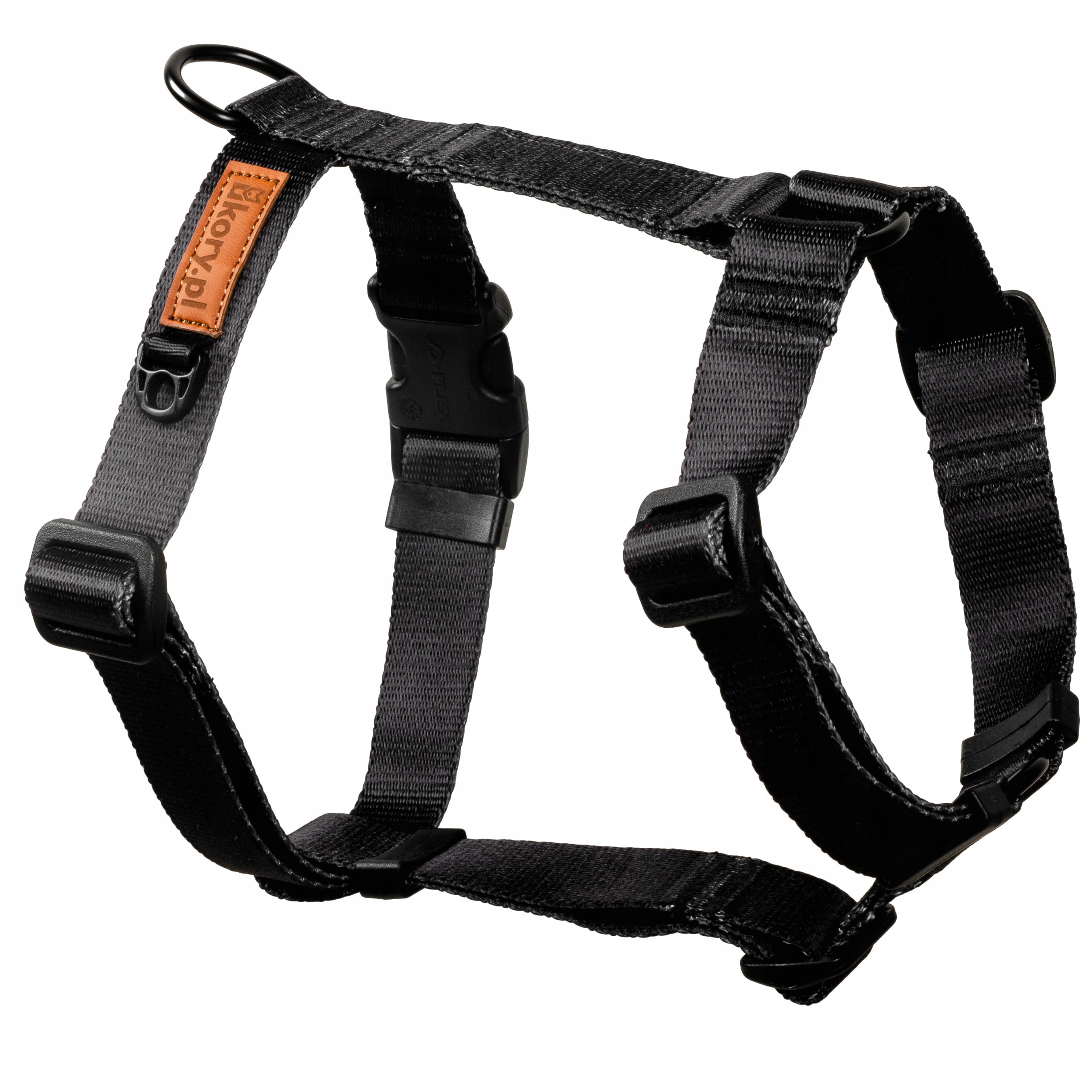 Černé Velké Postroje Guard pro psa XL Nowofundland Rotweillar Wilczarz Tosa