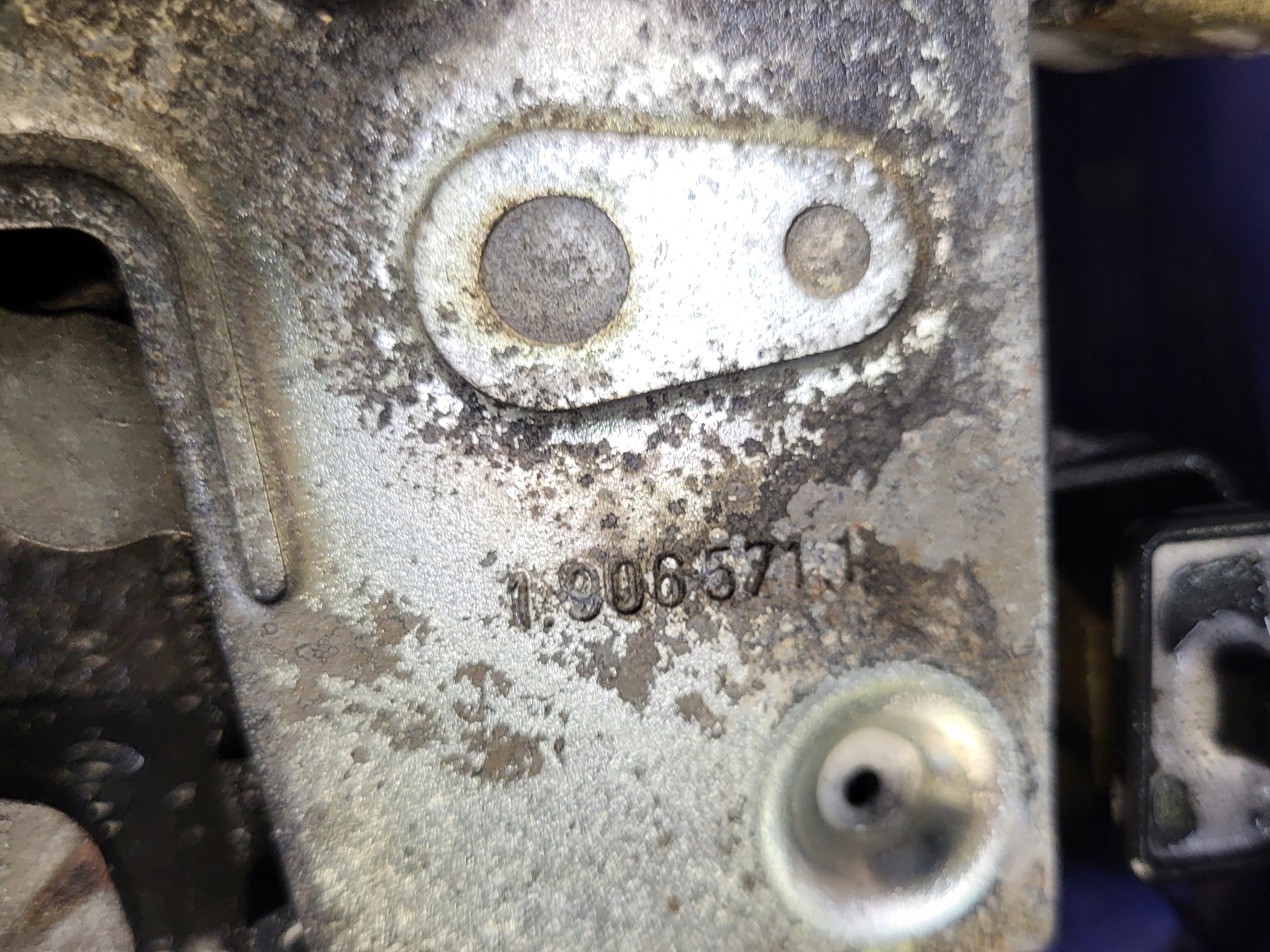 lock Z door left front CIEGNA BMW 3 E30 4D original 19065711