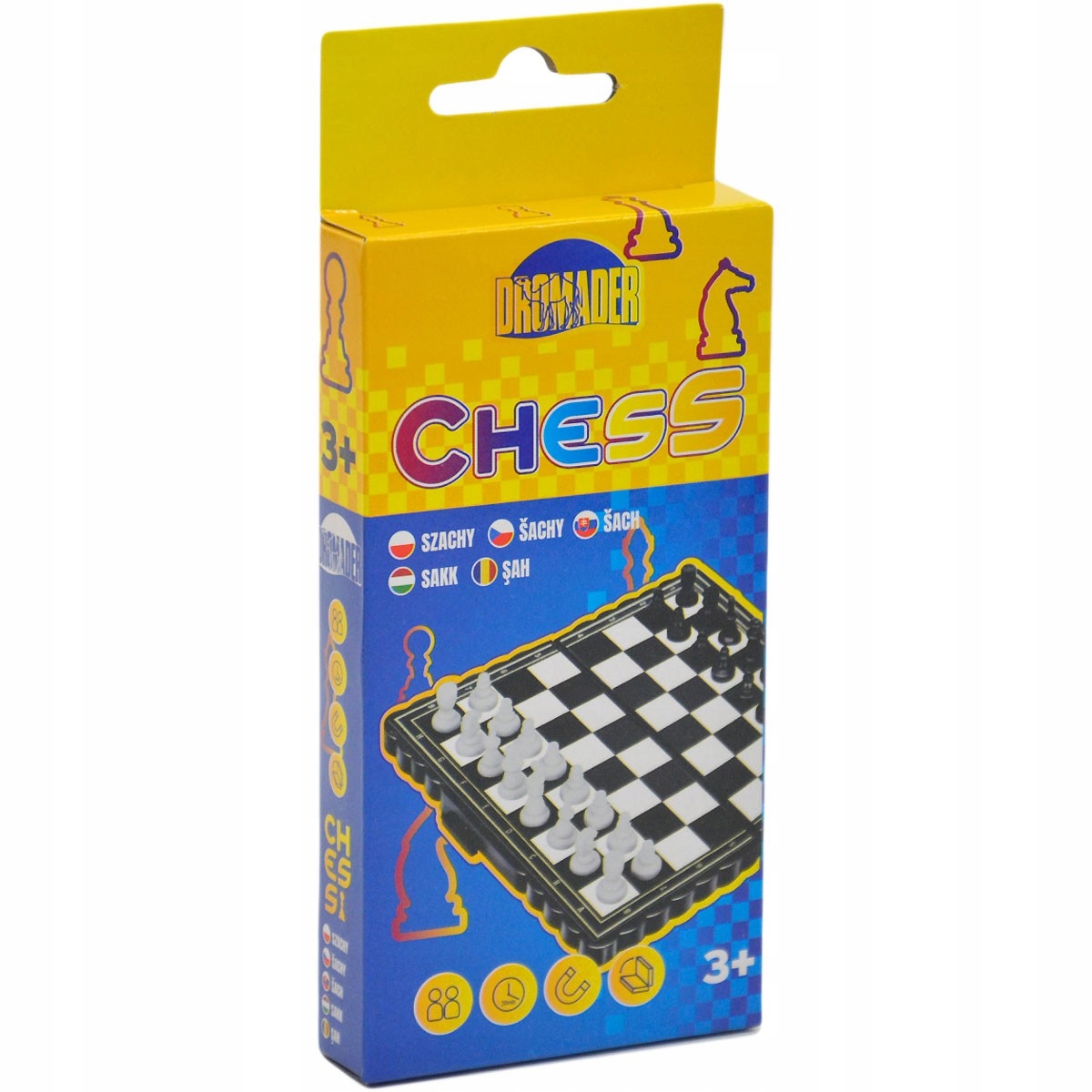 

029274 Szachy Magnetyczne Kieszonkowe