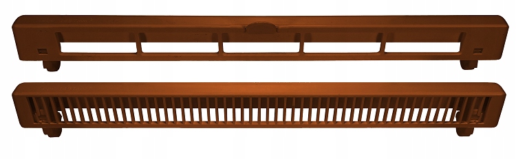 Nawiewniki do okna okien okienne JASNY BRĄZ Rodzaj nawiewnik