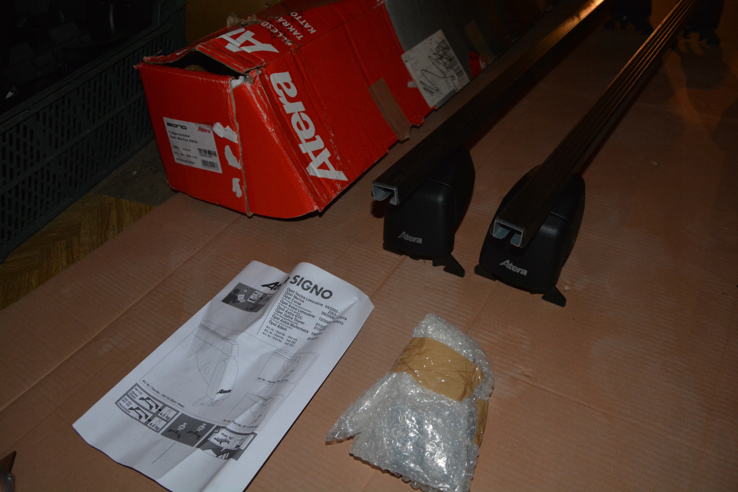 Buy OPEL MERIVA \/ ASTRA H \/ CORSA \/ BOOT ROOF ATERA used from