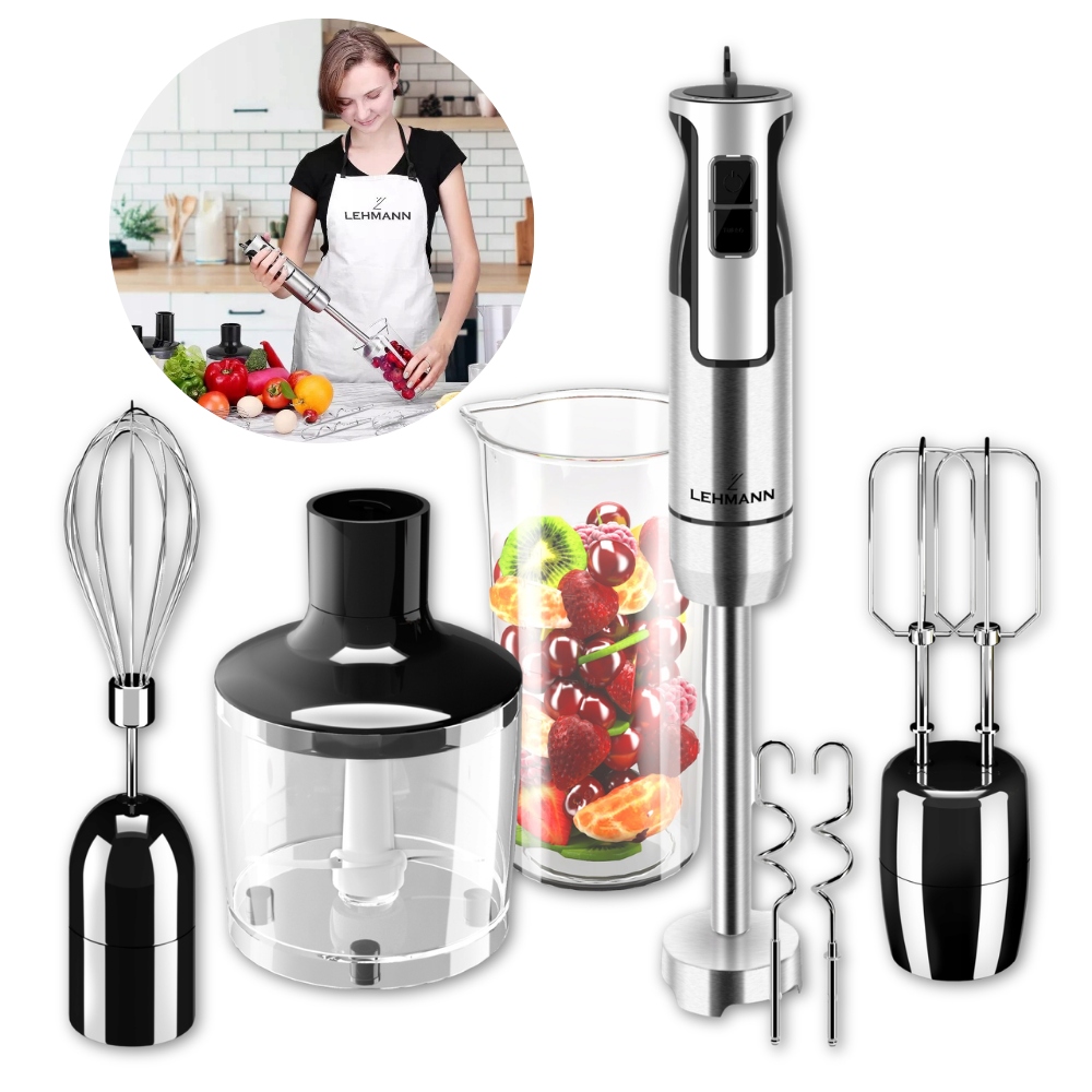 Silný multifunkční Ruční Mixér XXL – 15 000 otáček Turbo