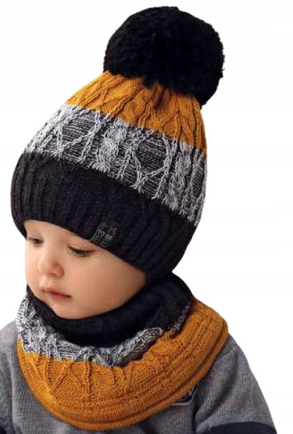 

Czapka Golf Komplet Zimowy Tuba Komin 50 52