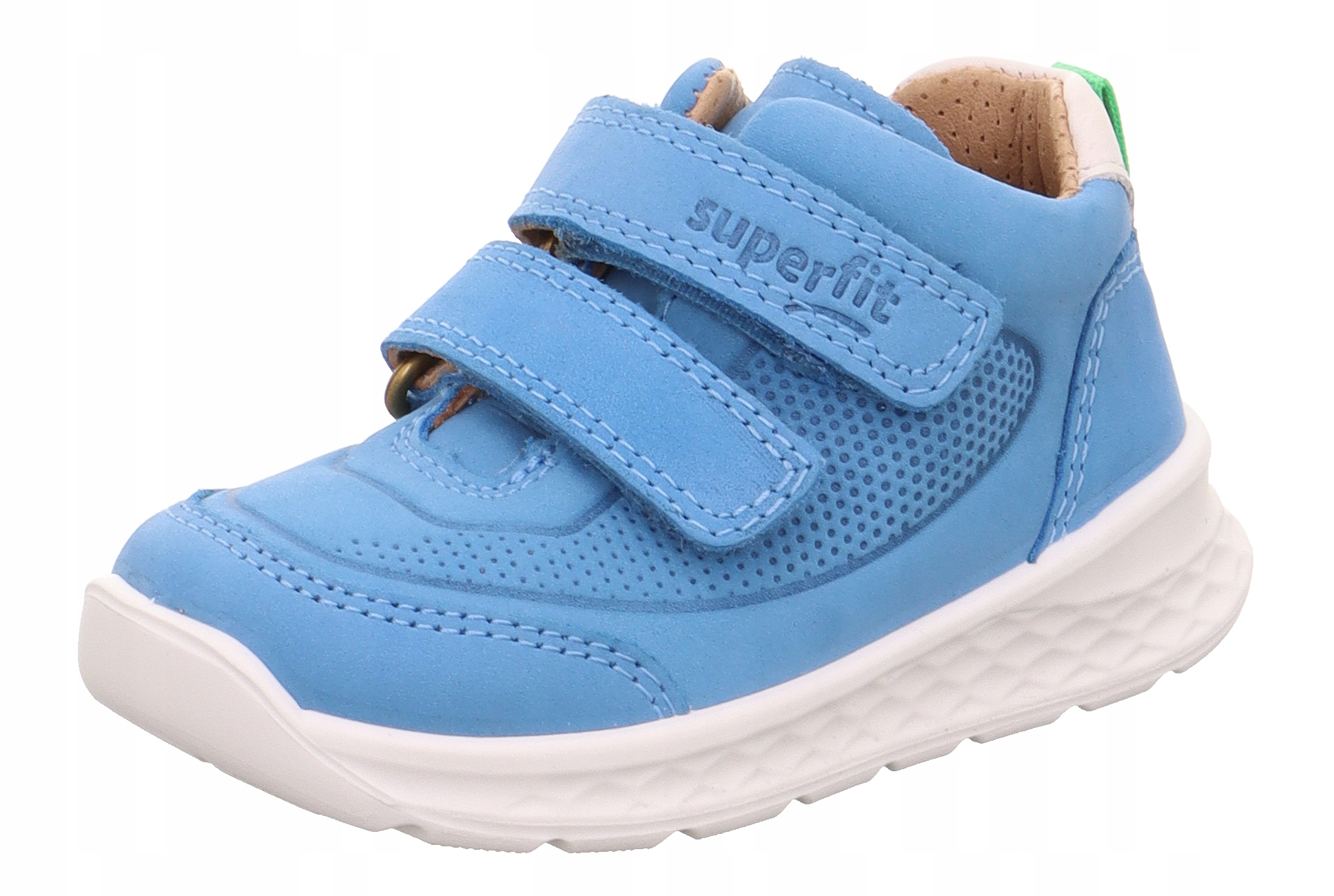 Superfit Półbuty Sneakersy Hellblau/Grun 1-000379-8400 Breeze r.23