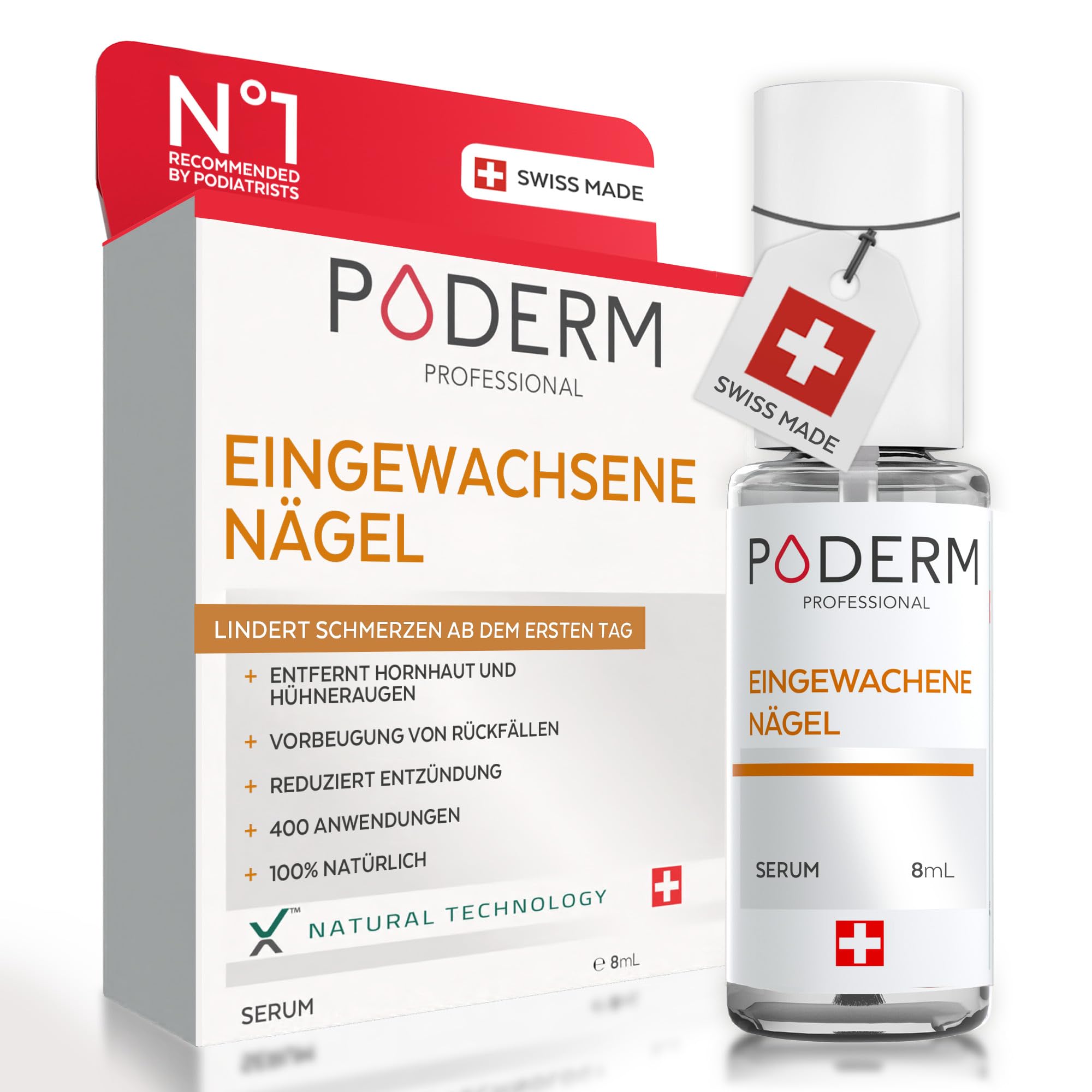 Poderm kúra na zarostlé nehty Přírodní péče o ruce