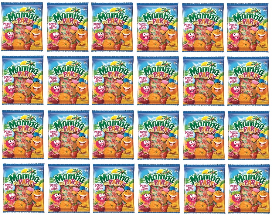 24x 140g žvýkací bonbón Mamba Party Karton