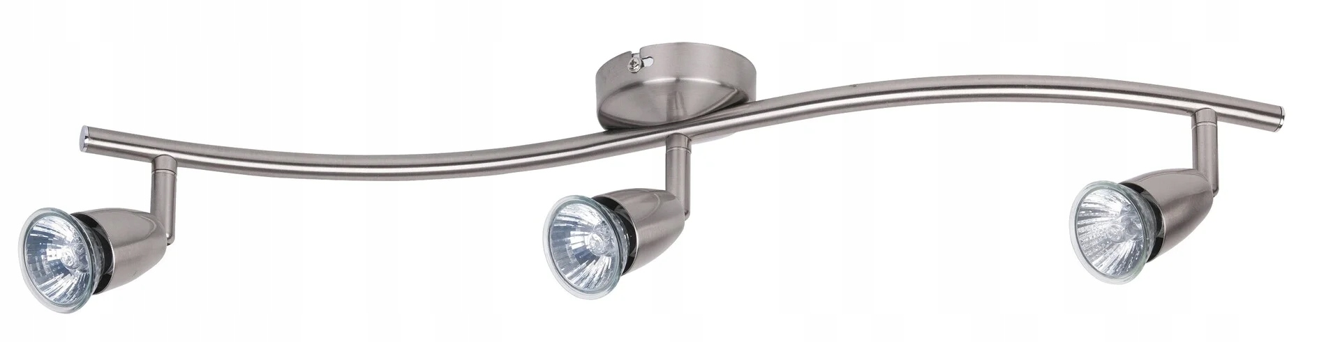 Chromovaná saténová osvětlovací lišta GU10 3x50W Norman 5993 Rabalux