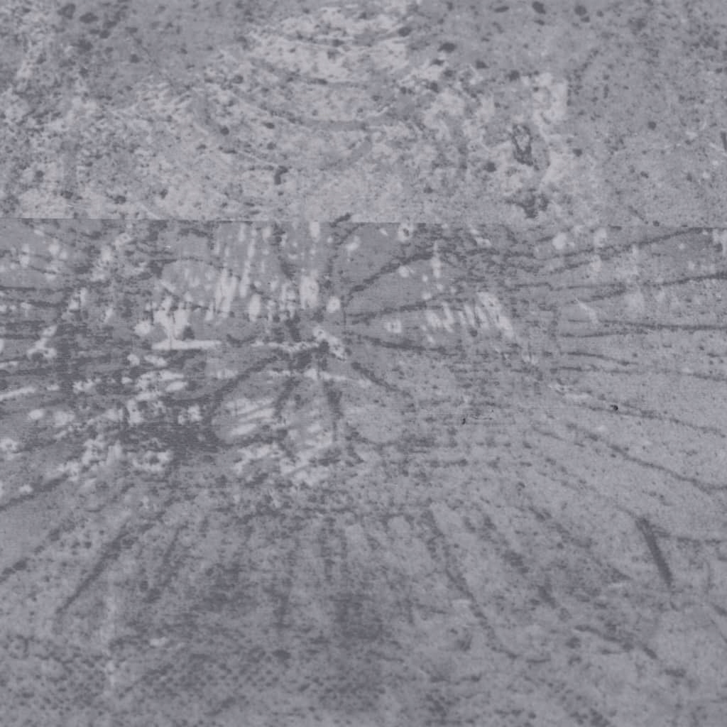 SAMOPRZYLEPNE PANELE PODŁOGOWE PVC 5,21M² 2MM SZARE Długość 61 cm