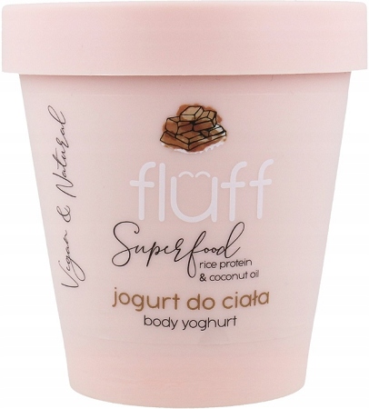 Fluff Vegan Balzam na telo Jogurt čokoláda 180ml