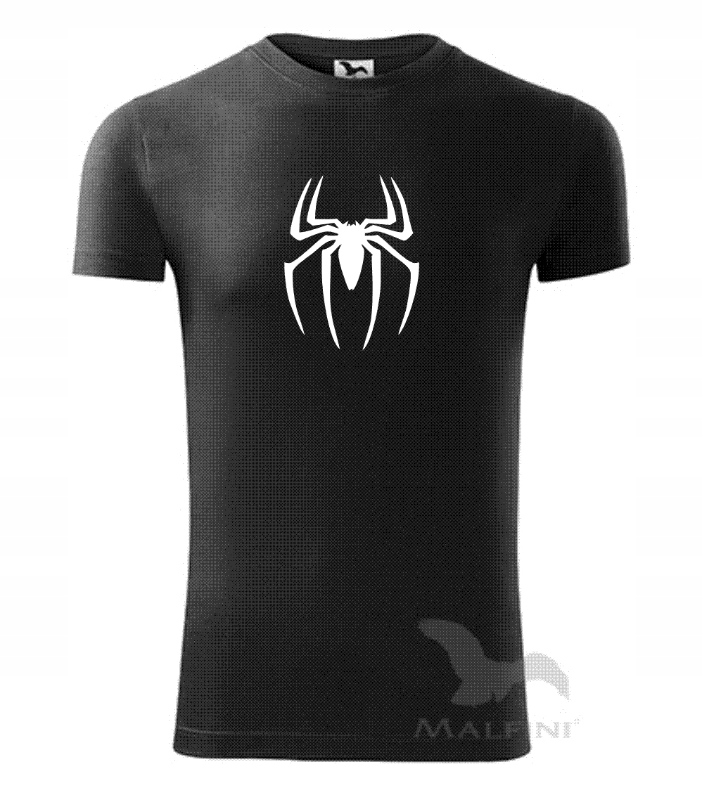 

Koszulka męska Spider Man Marvel logo prezent M