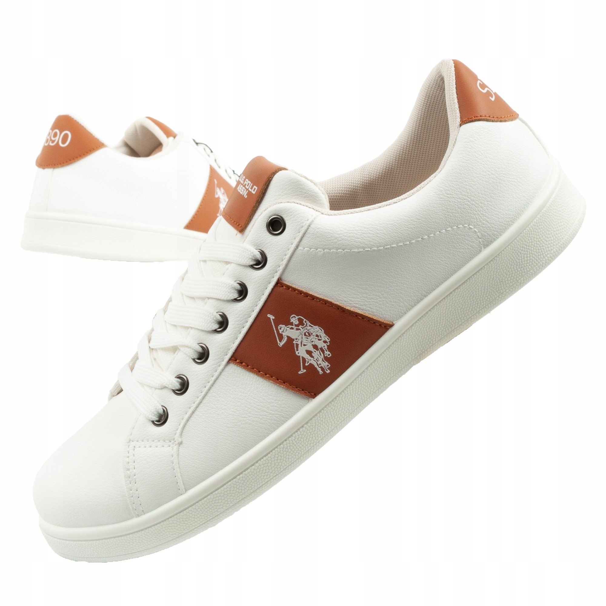 Pánské tenisky U.s. Polo Assn. vel.41 módní bílé pohodlné