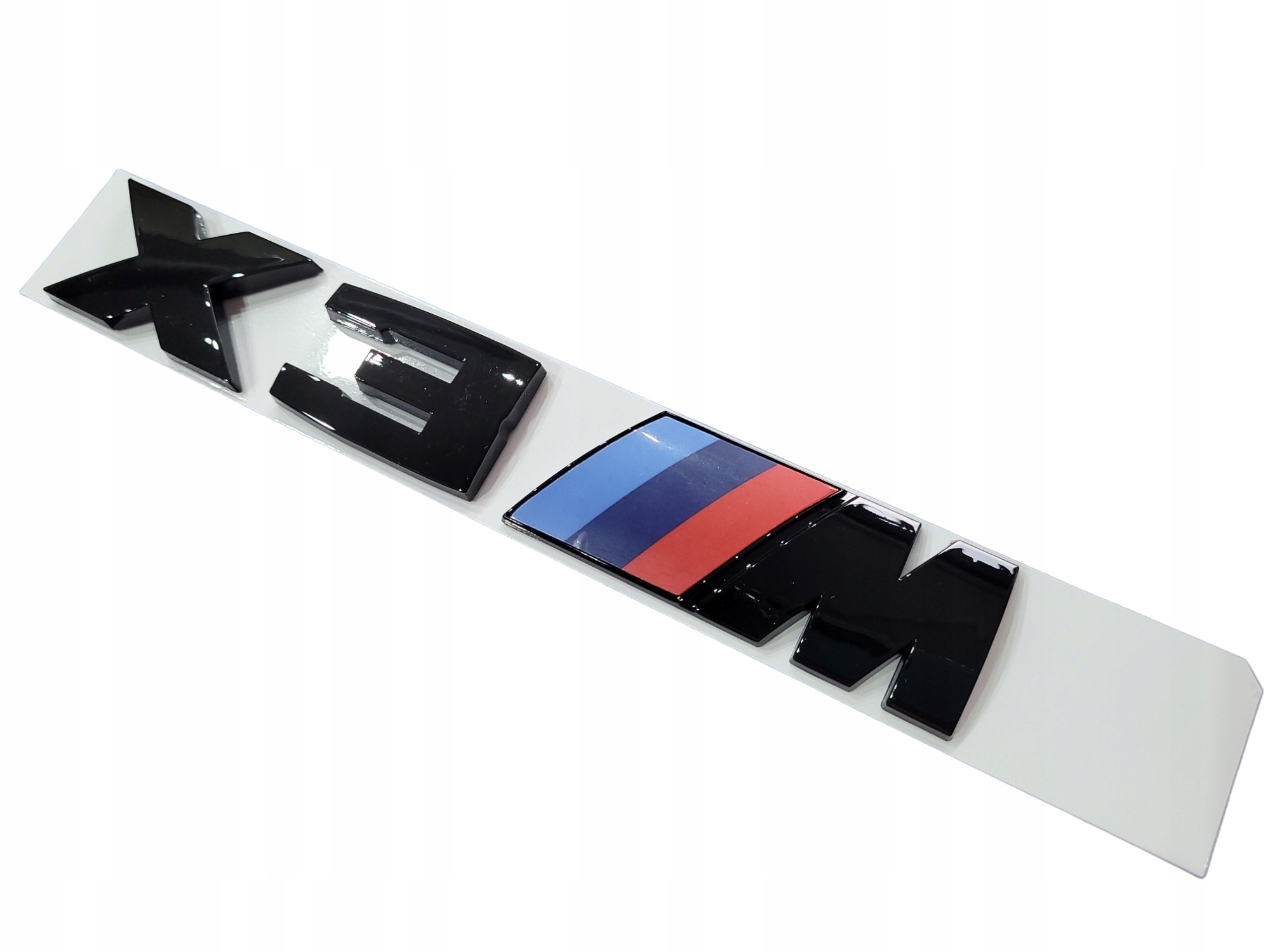 

Emblemat M-Power X 3 Black Glossy do Bmw
