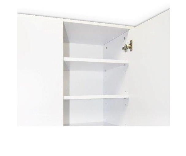 KOMODA 120 cm skandynawska nowoczesna biała-dąb Szerokość mebla 64 cm