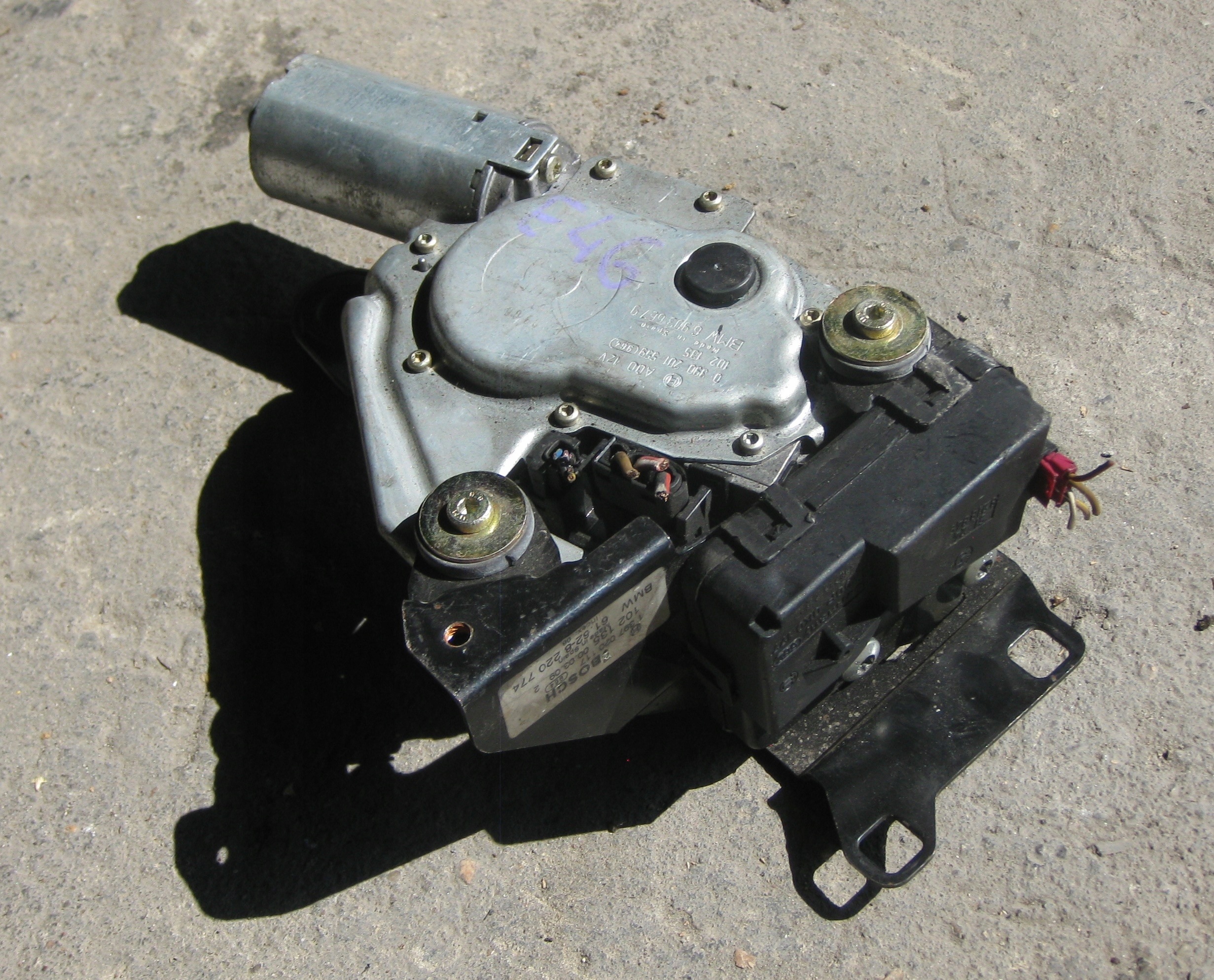 BMW 3 E46 motor törlö ablak far 1397020117