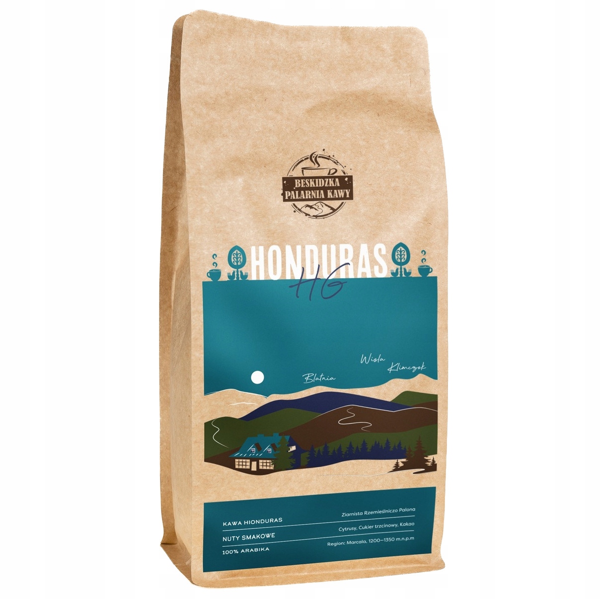 Levně Čerstvě Pražená Káva Honduras 1KG 100% Arabica Speciality