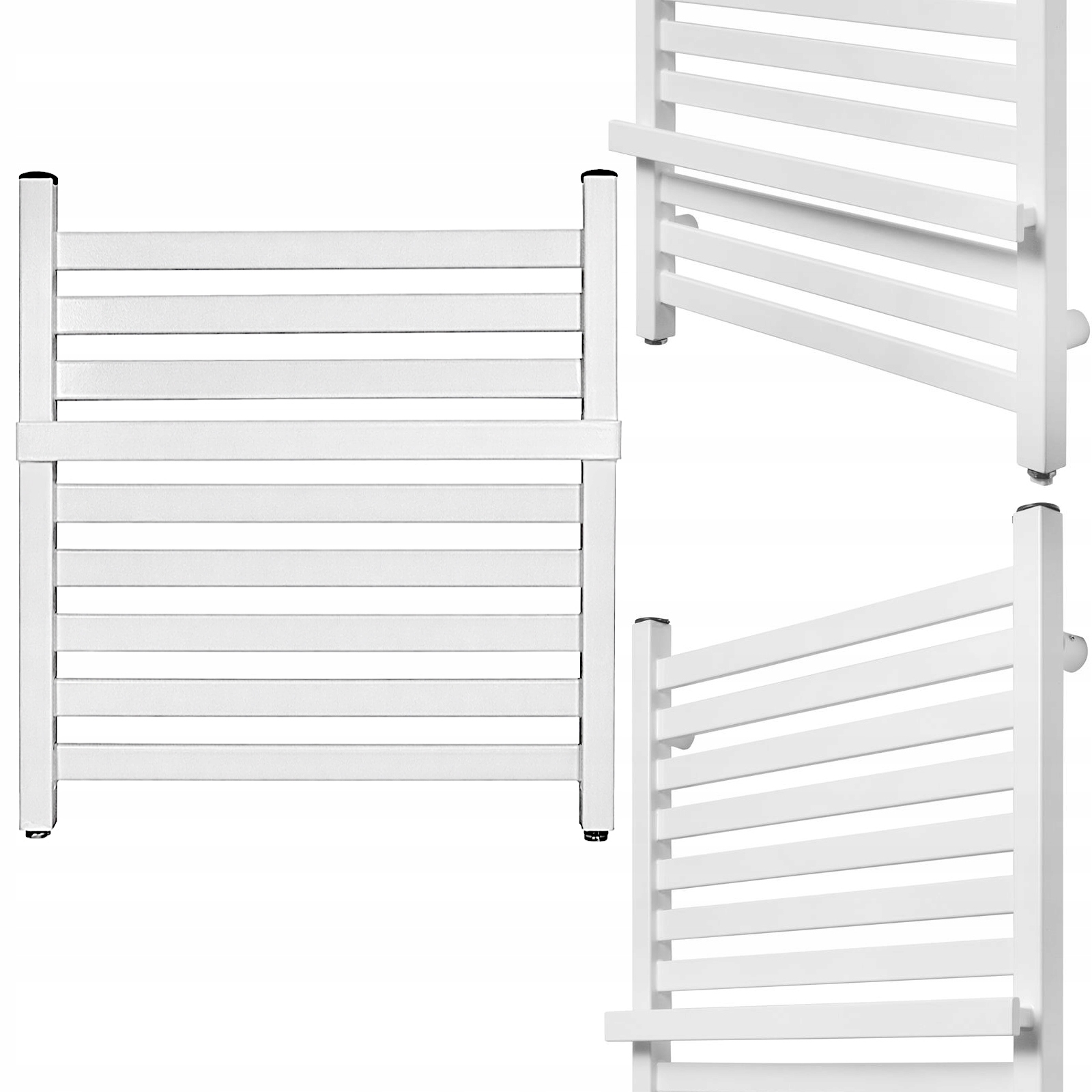 Nástenný Kúpeľňový Ohrievač Biely Rebrík GR-KW1 500 x 530 8 Rebier 295W