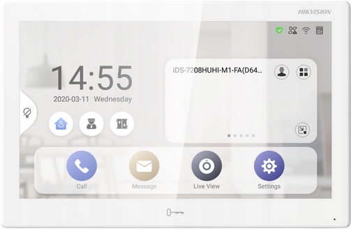 Monitor Videovrátnika Hikvision DS-KH9510-WTE1(B)