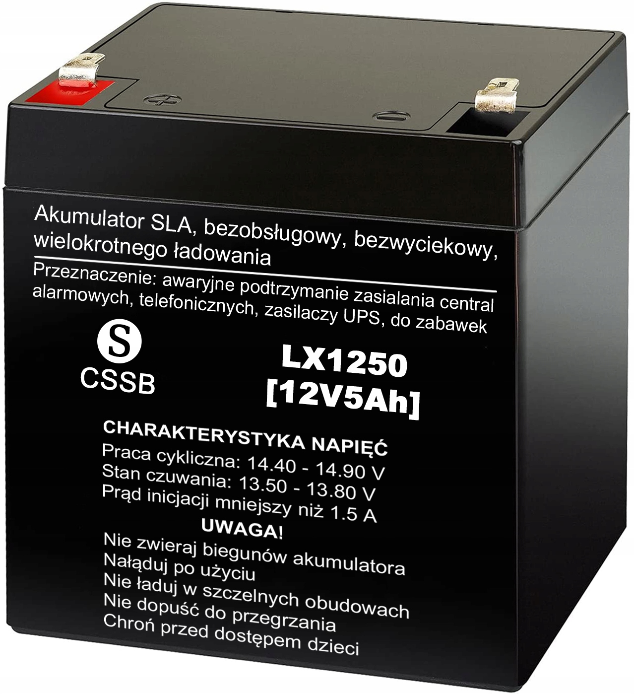 Akumulator Cssb 12 V 5 Ah