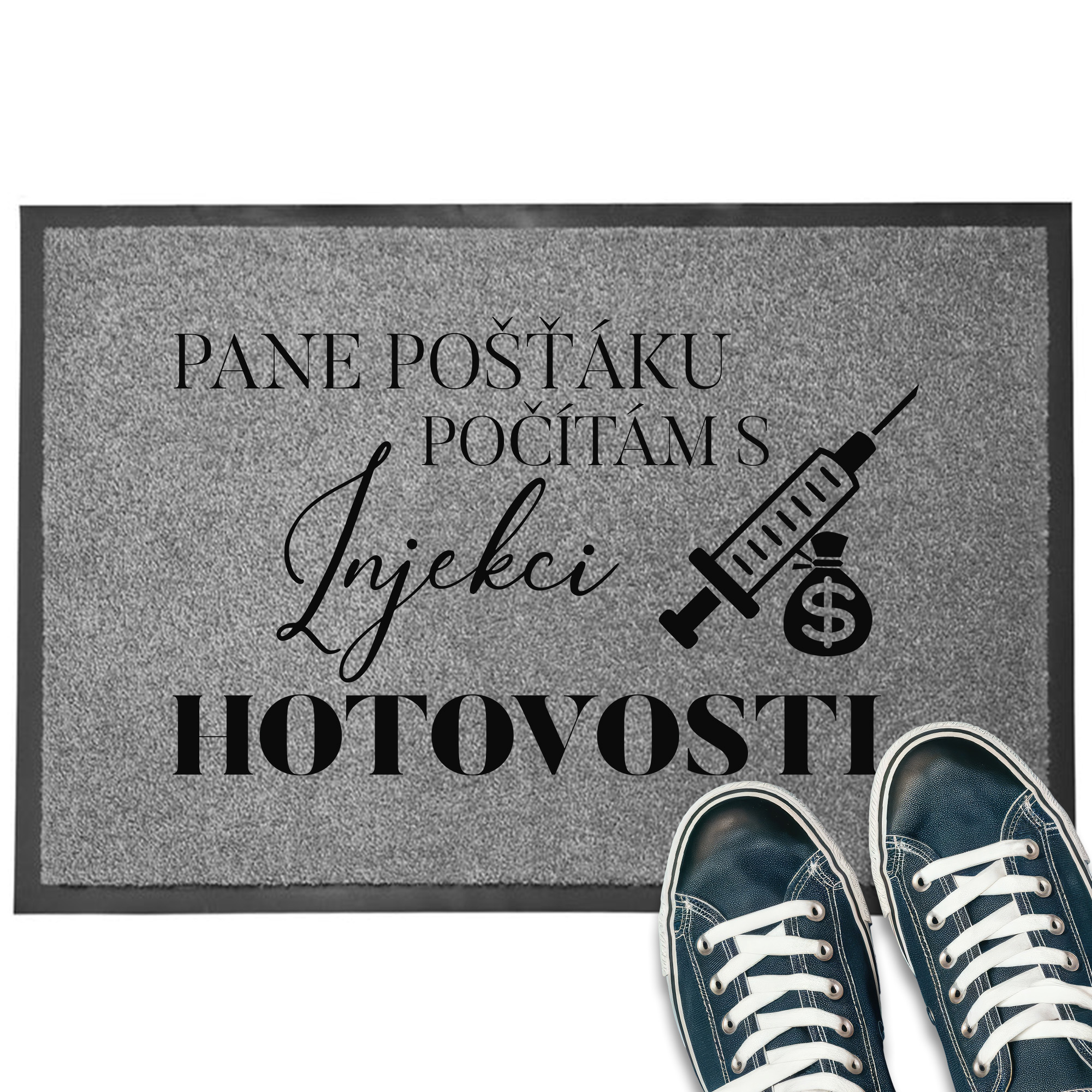 Wycieraczka Monochrom 40X60 Wejściowa Personalizowana Twój Adres MIX Wz