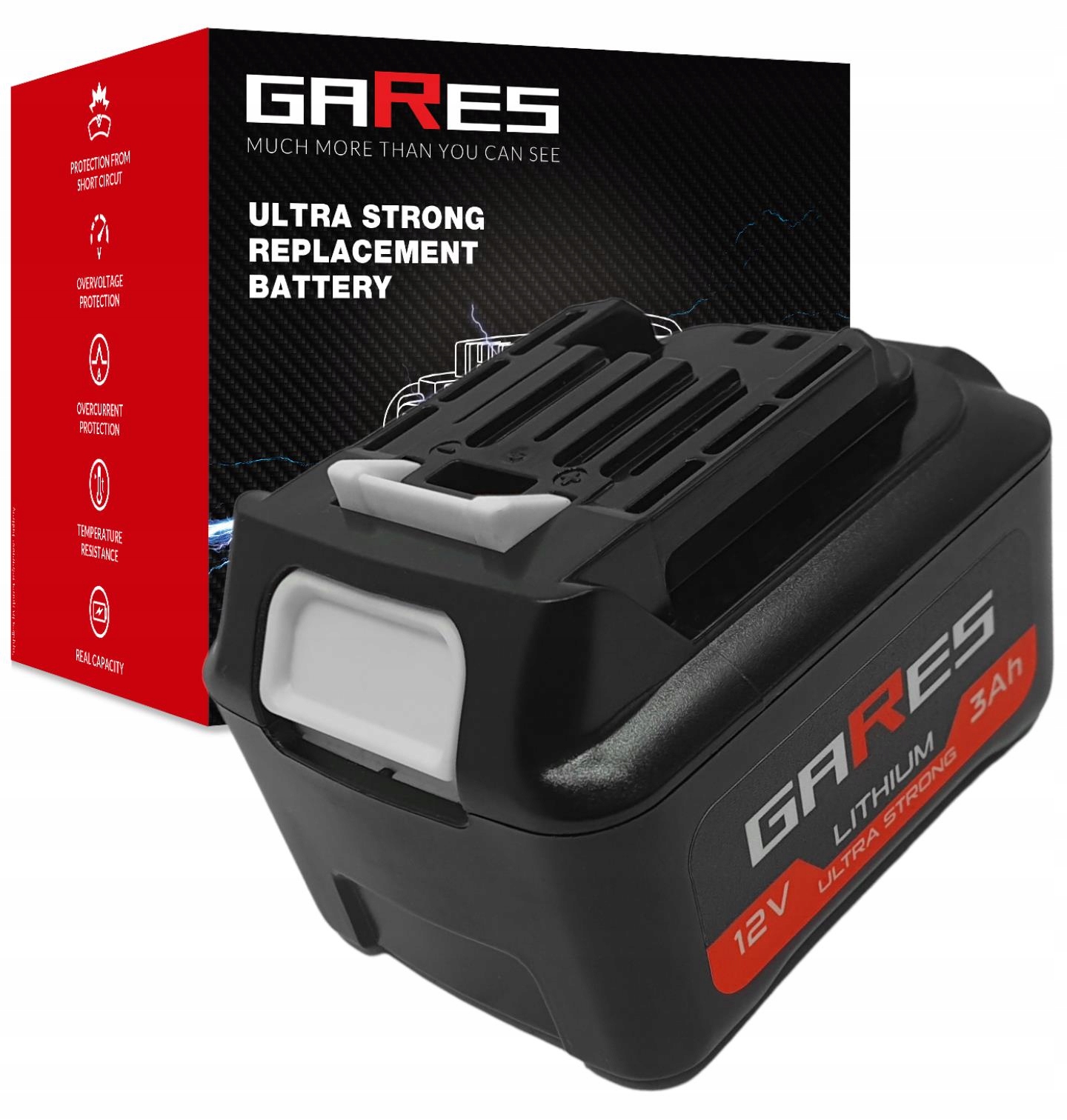 Akumulátor pro Makita CP100DZ CL121DSM HP333DZ JV102DZ 10,8V 12V 3Ah