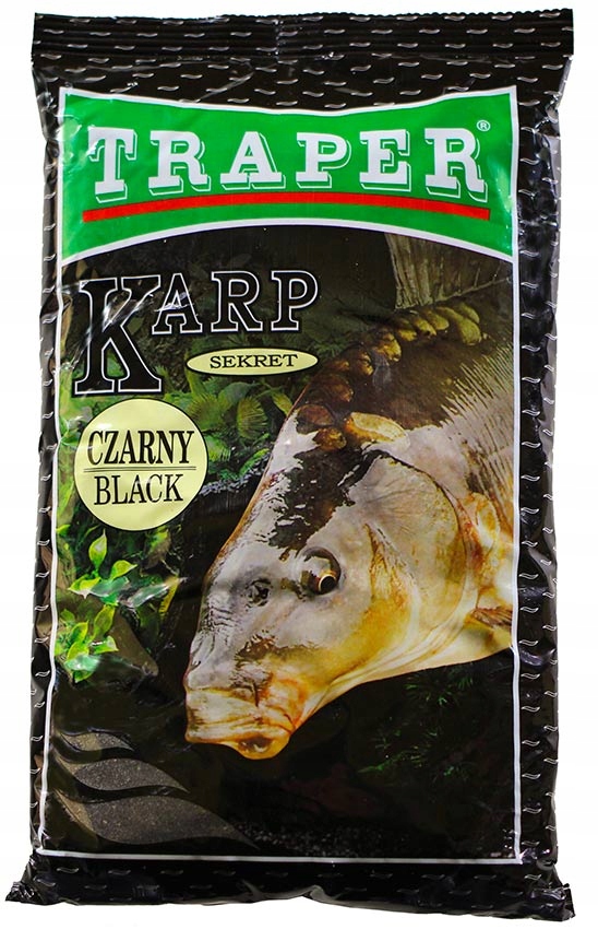 Zanęta Traper Sekret 1kg Karp Czarny