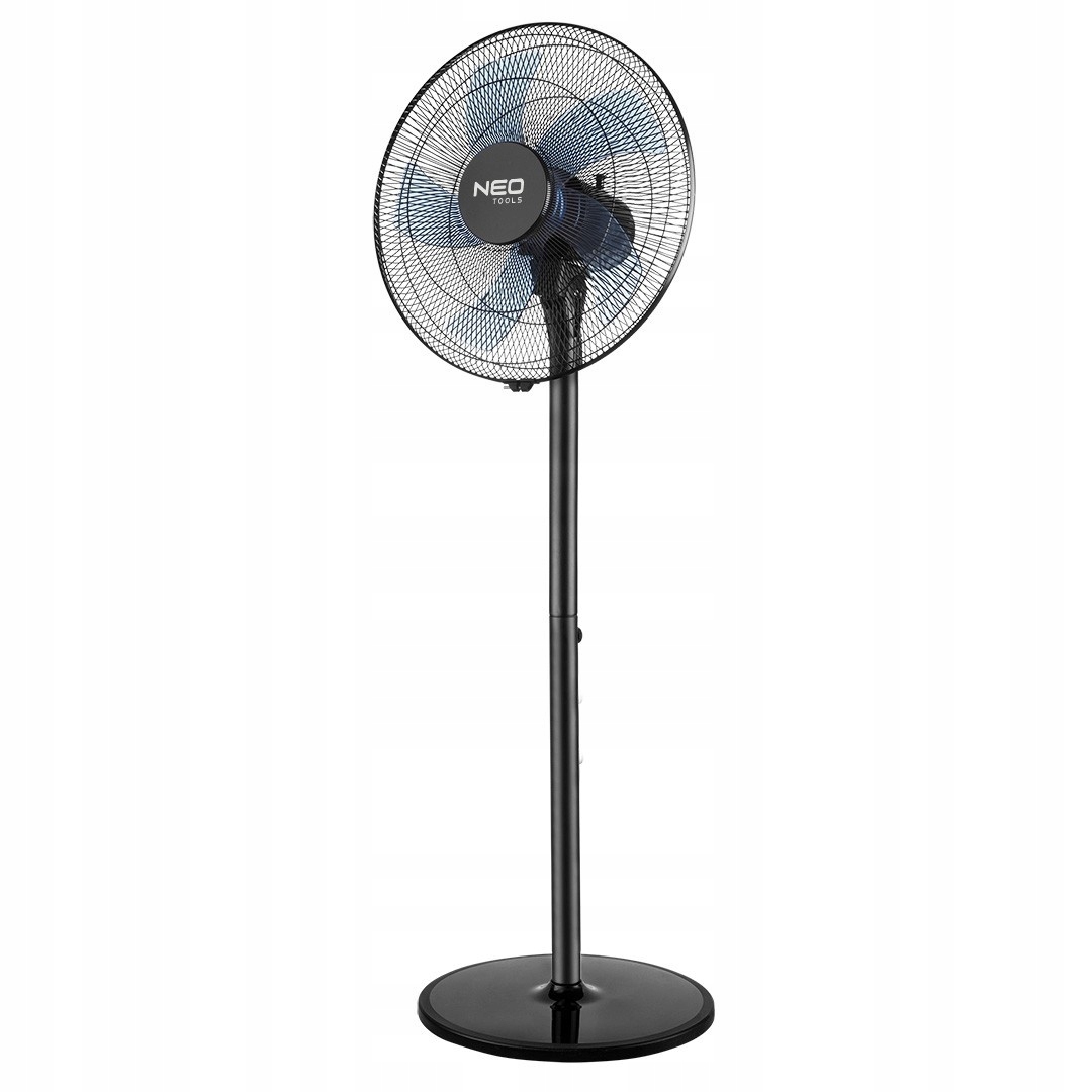 90-001 Podlahový Ventilátor 50W 40 CM 3 Rýchlosti Oscilácia Neo Tools