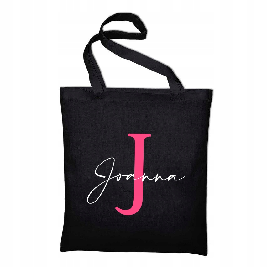 

Torba Czarna Eco imię Joanna Imiona Różowe 29