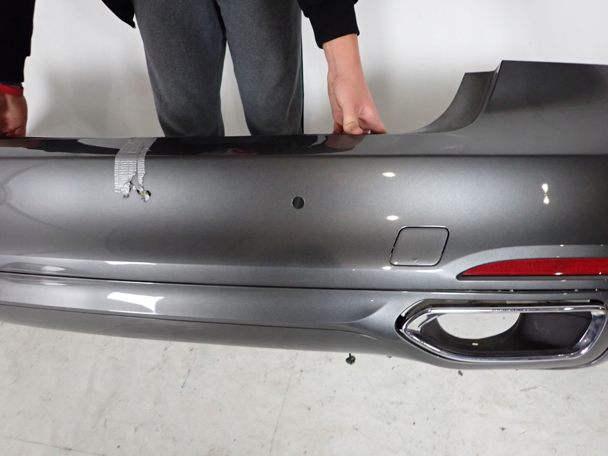 BMW 7 G11 G12 15- bumper rear part rear PDC