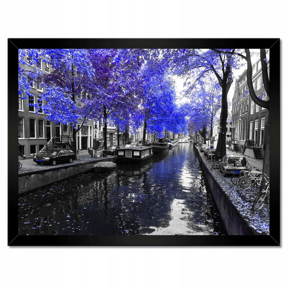 Plakáty v rámu 40x30 Chabrový Amsterdam