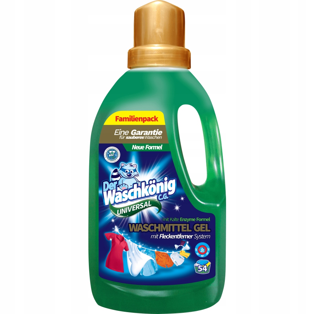 

Waschkonig Universal Żel do Prania 54pr 1,625L De