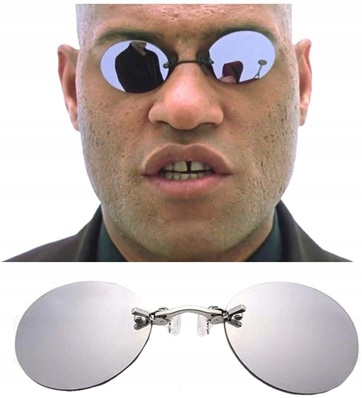 

Okulary Matrix Morfeusz Cosplay Lustrzanki Czarne