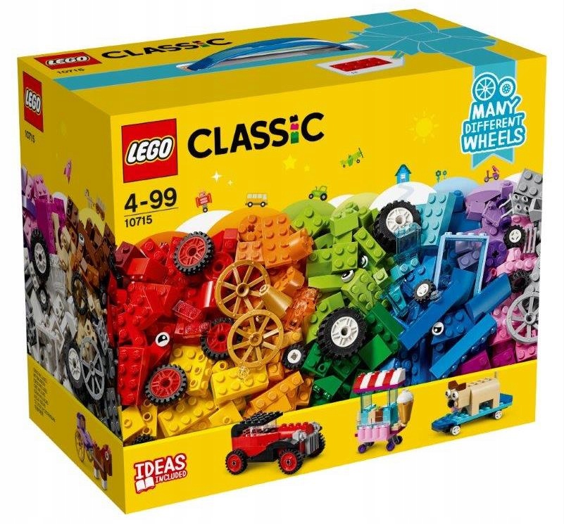 Lego Classic 10715 Klocki Na Kółkach Nowa