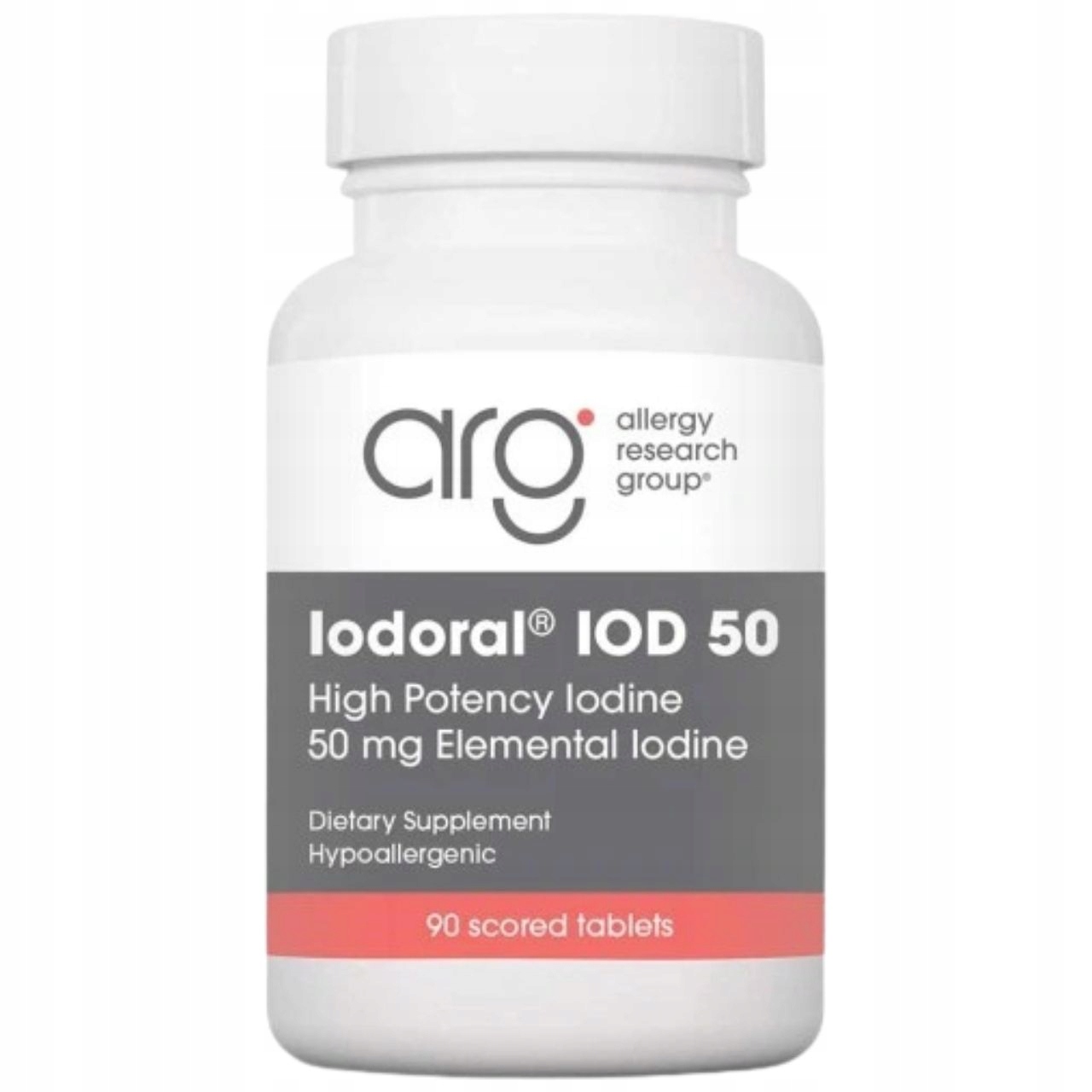 Optimox Iodoral Jod 50 mg Jodek Potasu Wspiera Tarczycę i Metabolizm 90tabl