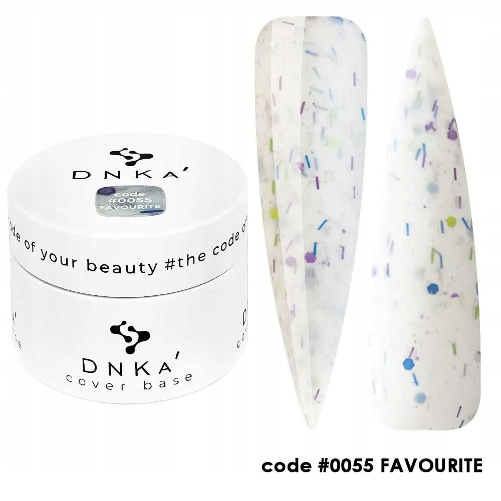 Baza kolorowa DNKa Cover Base nr 0055 Favourite