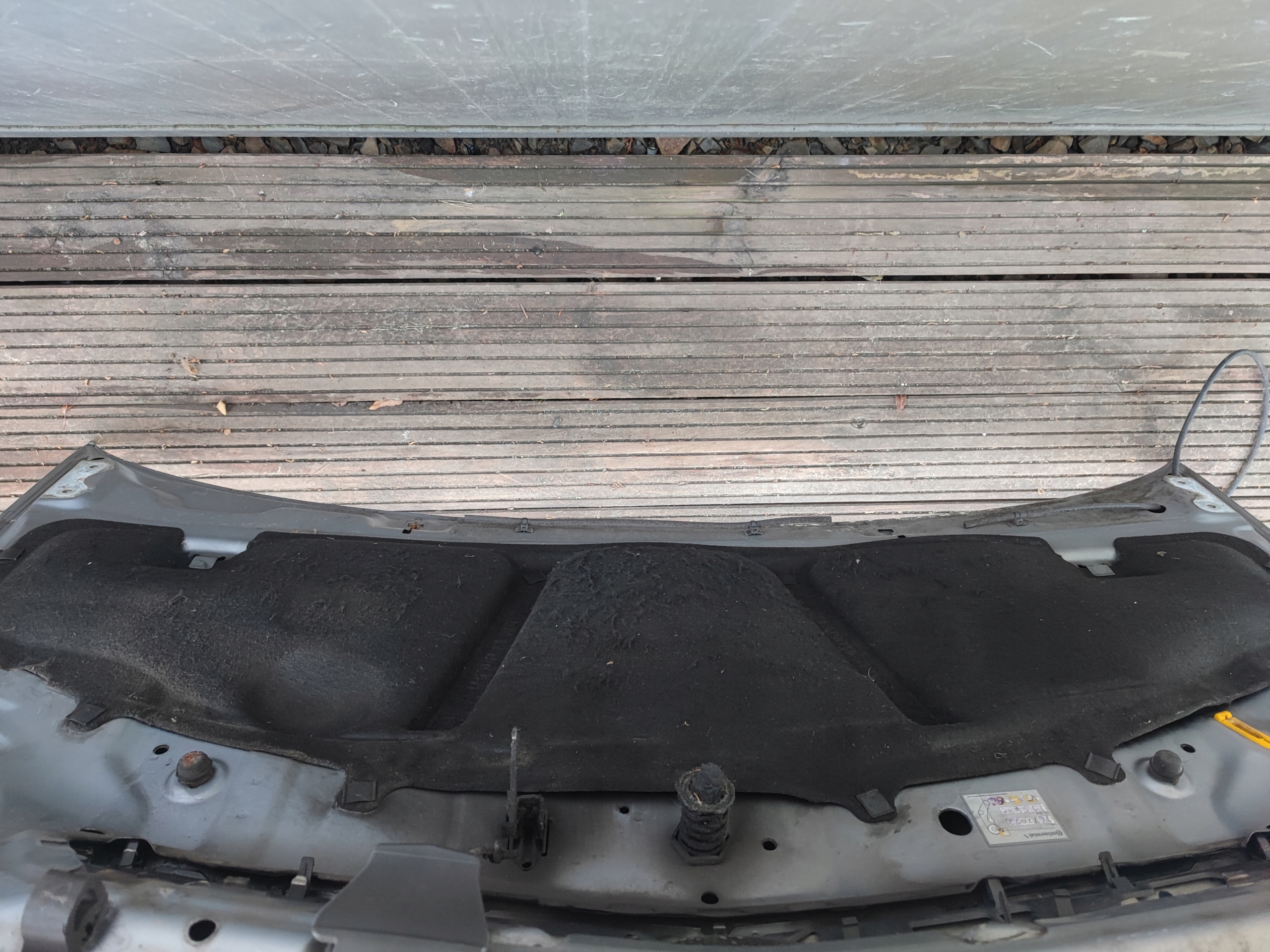 bonnet cover front complete OPEL MERIVA A LIFT