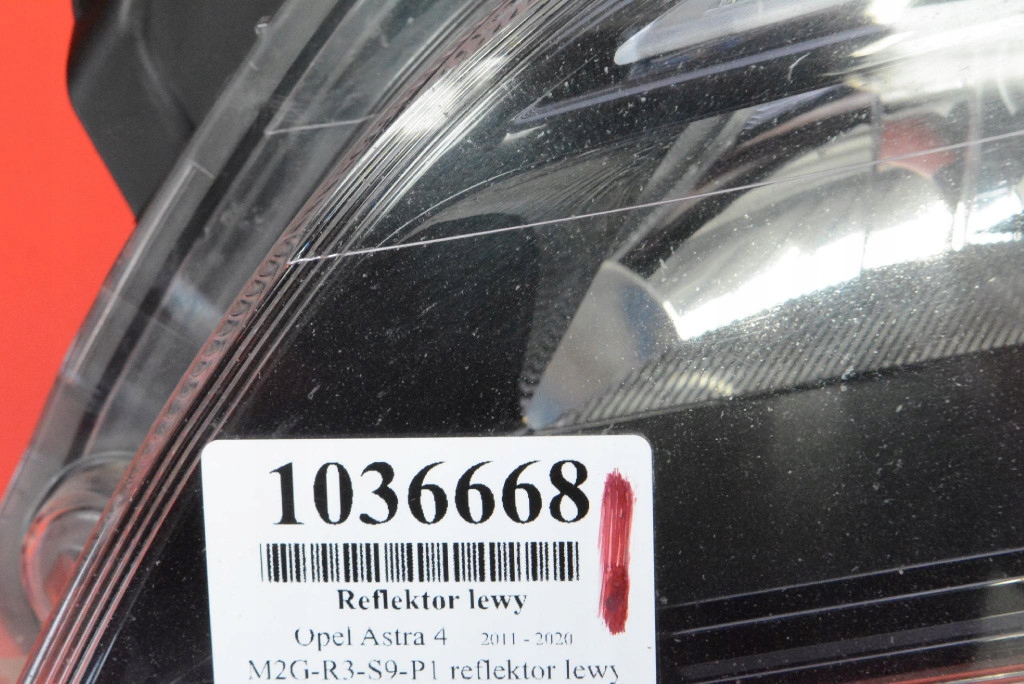 REFLEKTOR left light front EU 13371595 LH OPEL ASTRA 4 IV J LIFT 11-20