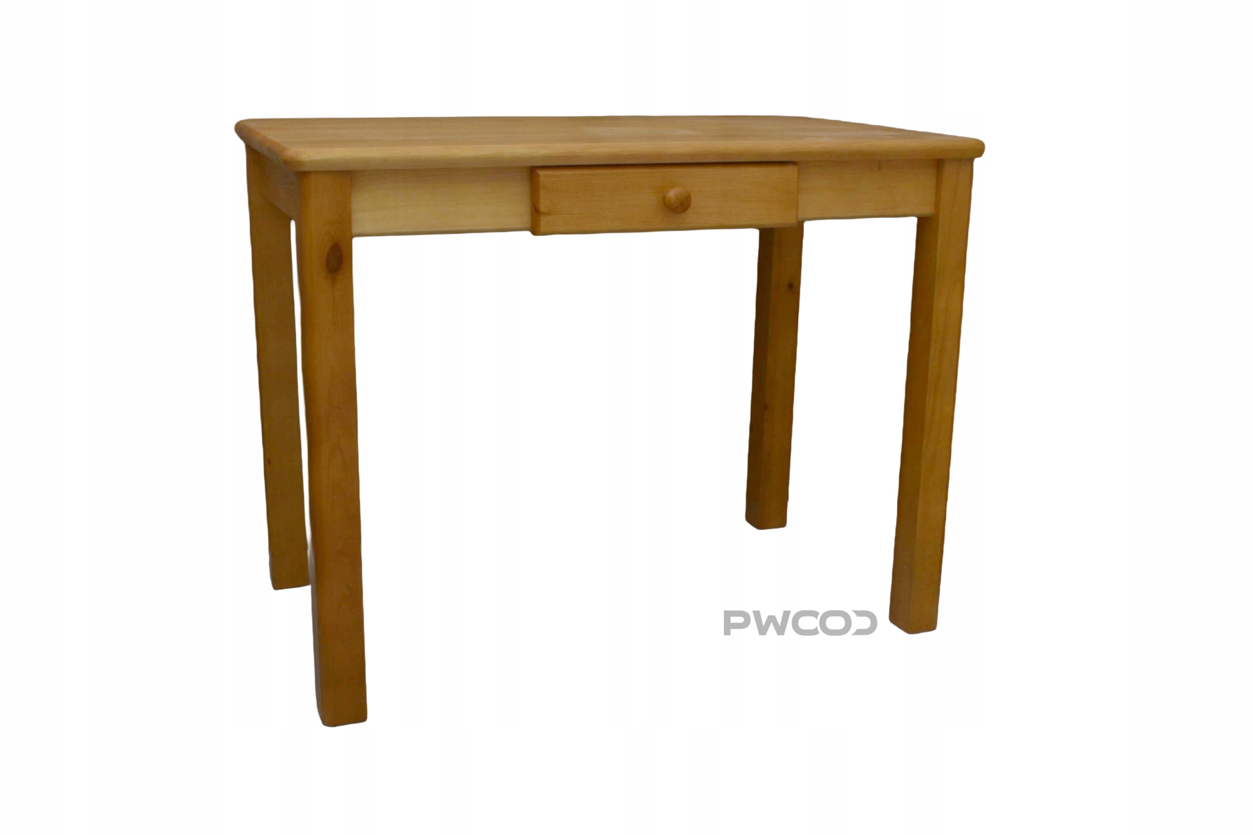 Dřevěný Stůl šuplík, barva olše 80x60 cm