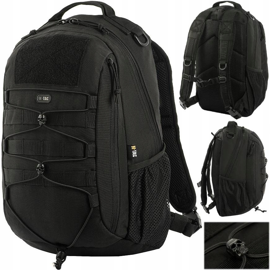 Batoh Edc Urban Line Force Pack Černý M-tac