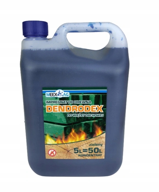Impregnat do drewna konstrukcyjnego koncentrat 10 L 100 L Więźba dachowa
