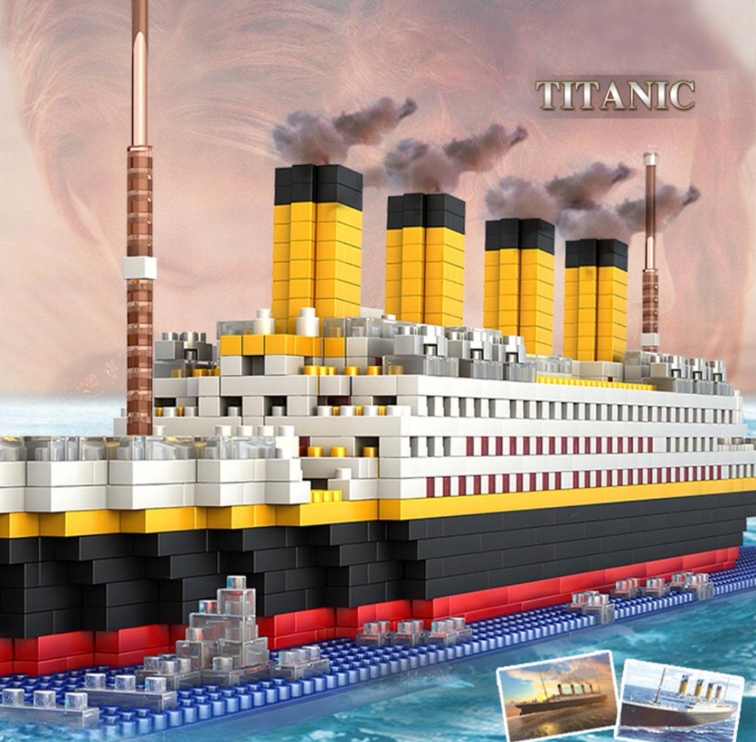 

Titanic klocki model duży 1860 sztuk